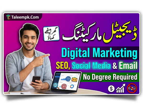 Digital Marketing from Home: SEO, Social Media & Email Marketing (No Degree Required)