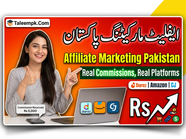 Affiliate Marketing in Pakistan: Real Commissions, Real Platforms (Daraz, Amazon, CJ Affiliate)