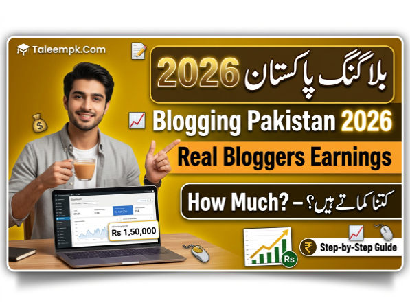 Blogging in Pakistan: How Much Do Real Bloggers Earn in 2026? (Step-by-Step Guide)